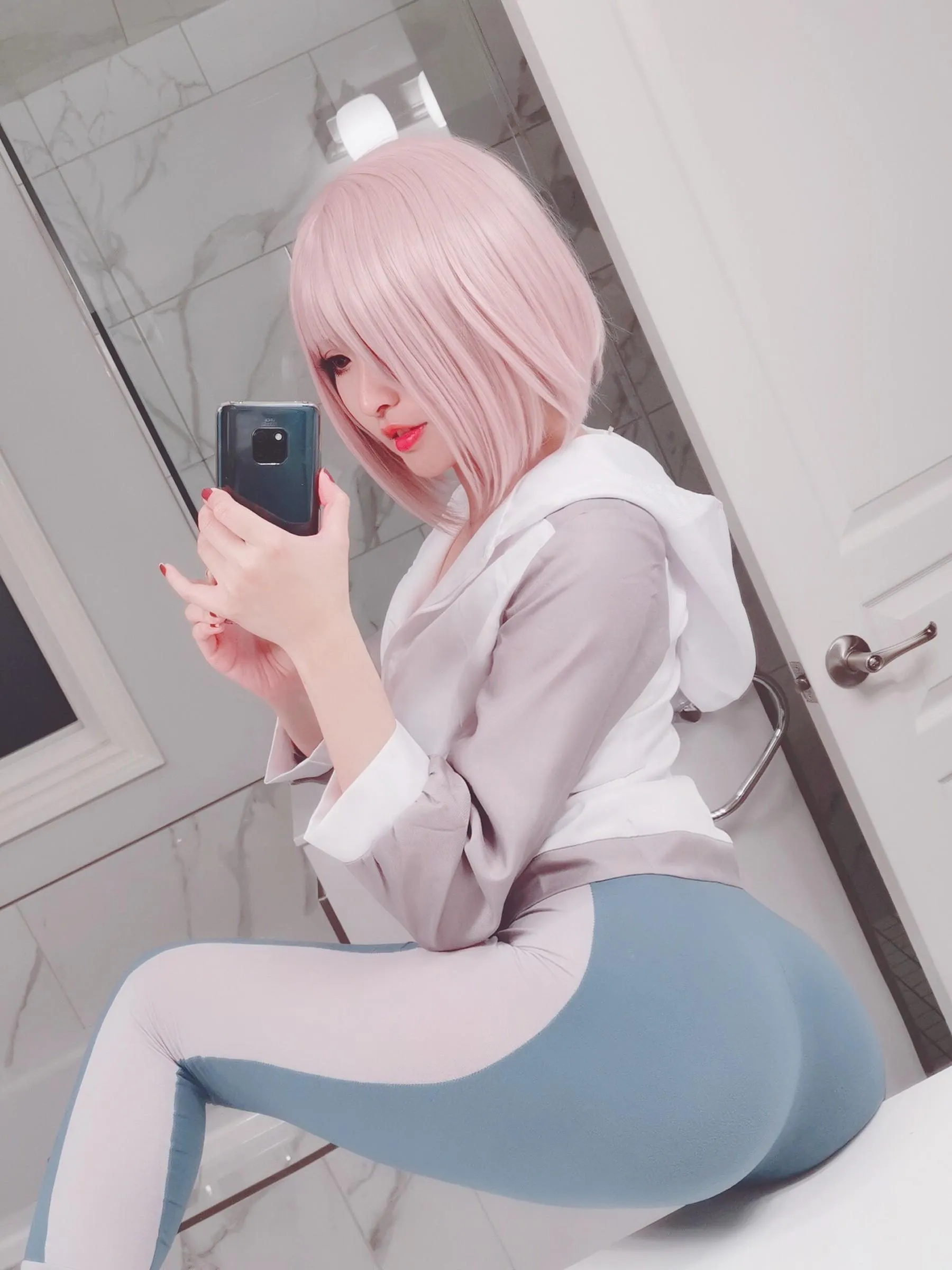 MisswarmJ – NO.28 Mash Yoga [40P]插图8